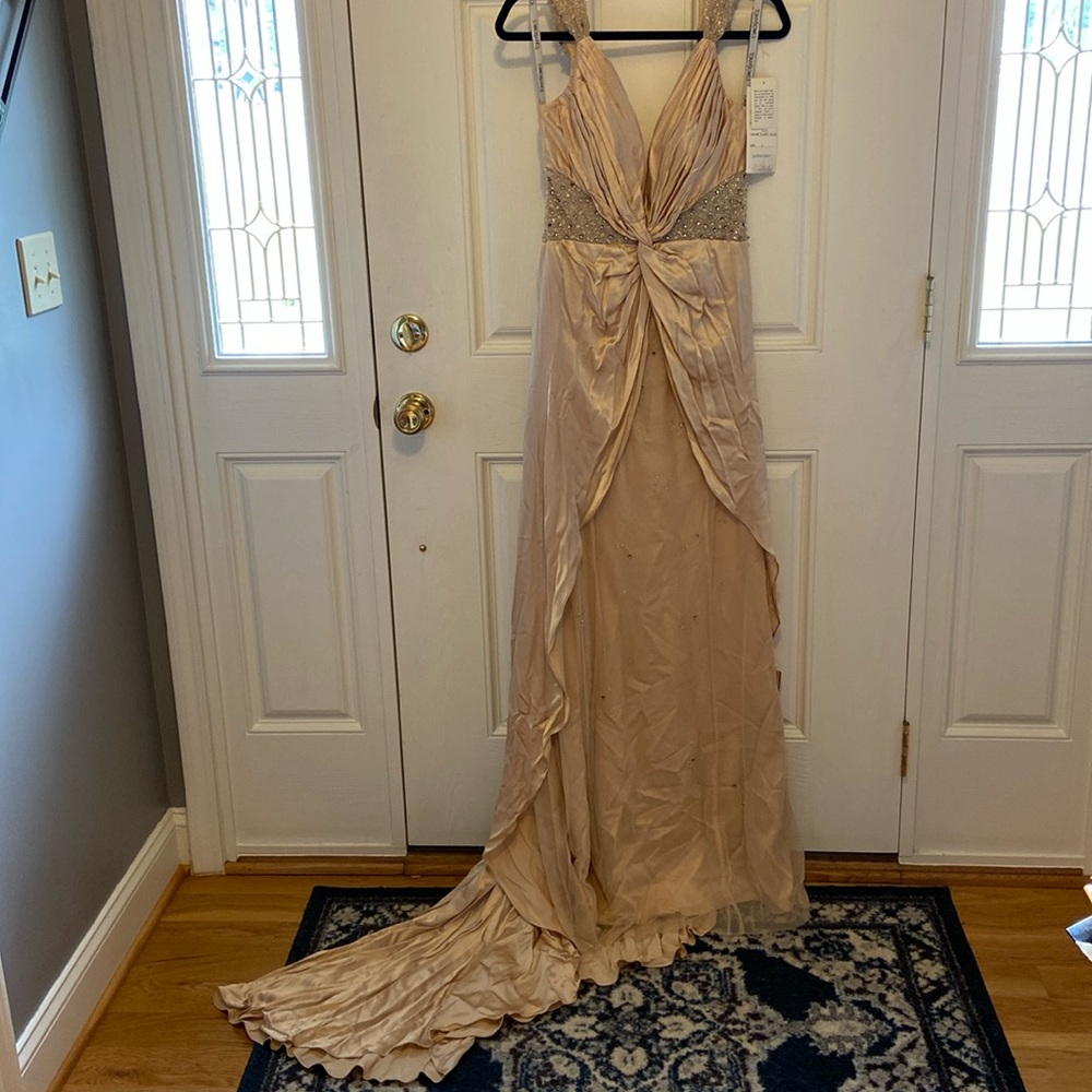 NWT Silk Tony Bowls formal dress